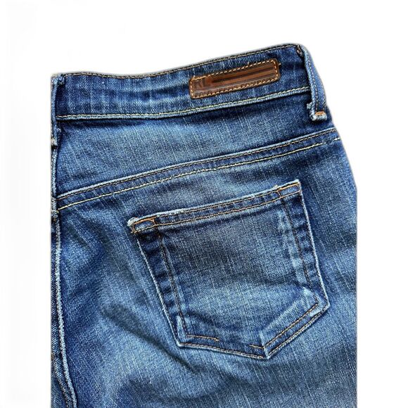 Polo Ralph Lauren Jeans Low Rise Dark Wash Stretch Kelly Bootcut Denim size 6 - Picture 10 of 12